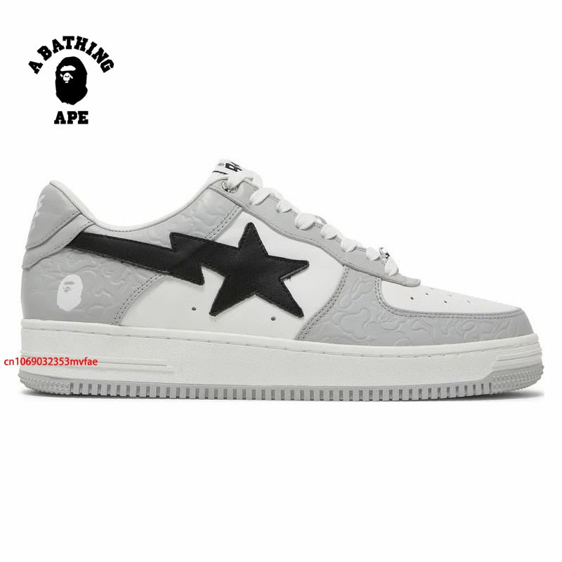 Sunkist Orange Bathing Ape Men Bapesta Air Retro