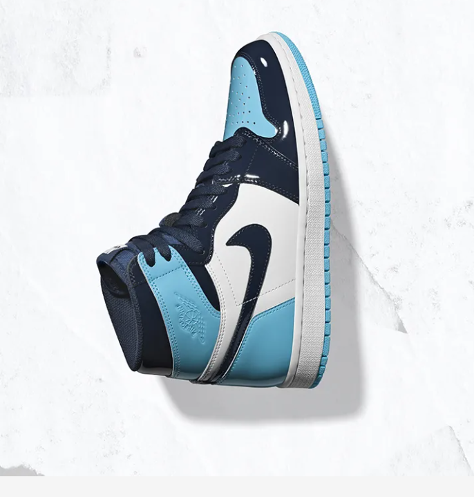Jordan UNC 1 Blue Chill Sneakers