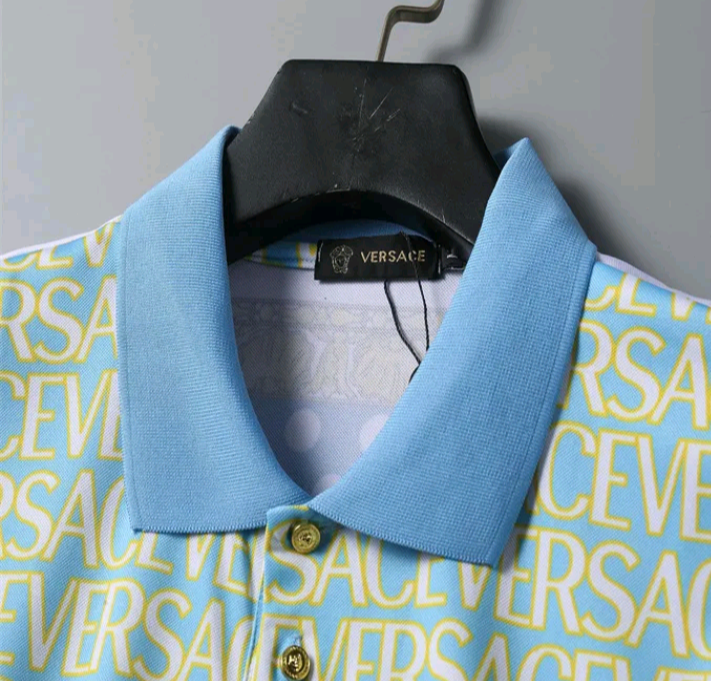 Spring Luxury Fabulous Mens Versace Polo Shirt