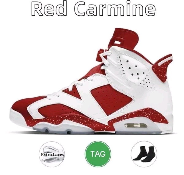 Jordans Retro 6 Basketball Sneakers