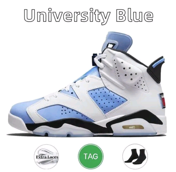 Jordans Retro 6 Basketball Sneakers