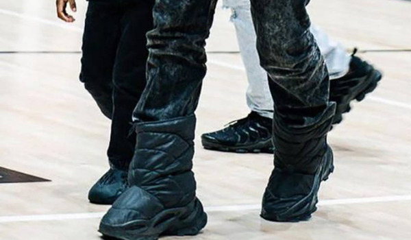 TRIPLE BLACK YZY Yezzy NSTLD Boot Black