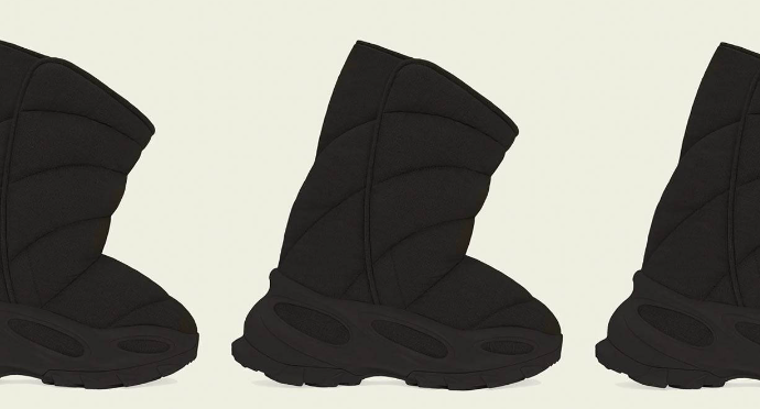TRIPLE BLACK YZY Yezzy NSTLD Boot Black