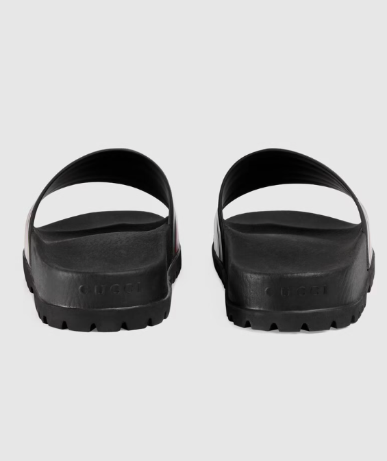 Gucci Men Designer Rubber Sandals
