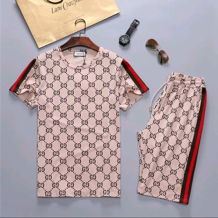 Gucci Luxury Men Jogger Track Suit Short Set