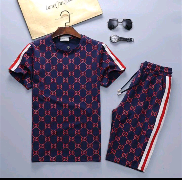 Gucci Luxury Men Jogger Track Suit Short Set