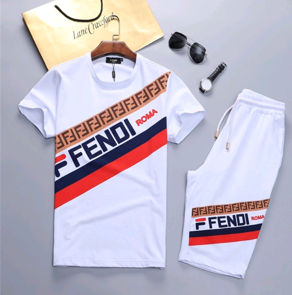 Fendi & LV Casual Polo Slim Fit High End Designer Brand