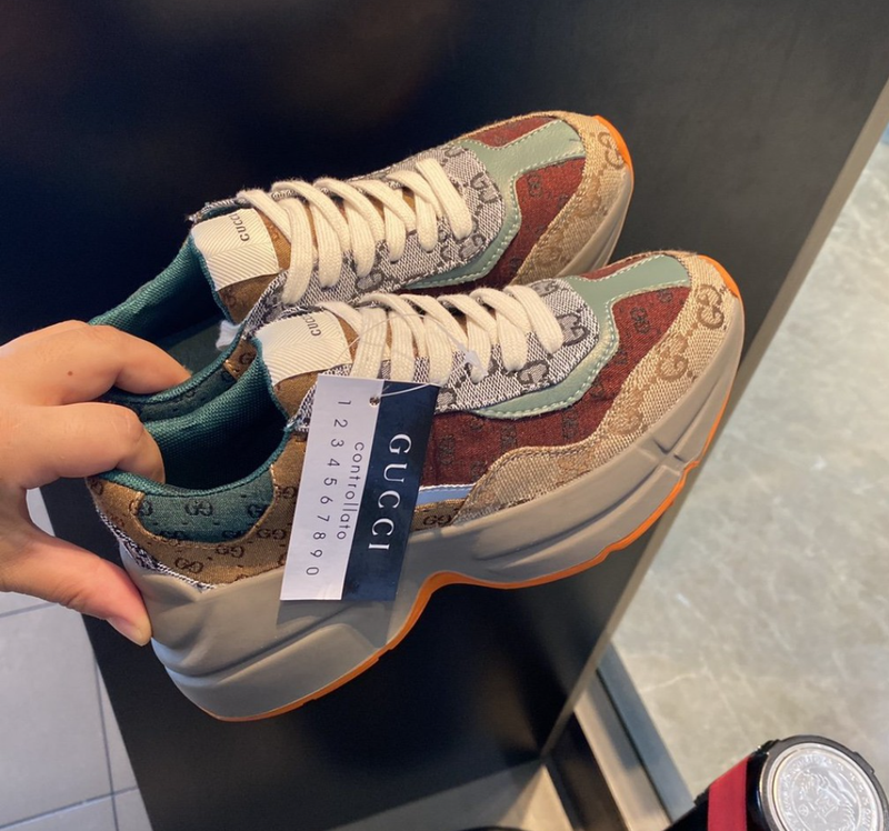 Gucci Luxurious Popular Shoes, Casual Luxury shoes designer brand Platform Shoes, New 2024