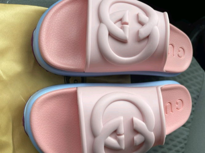 Gucci Celebrity Burst Thick Sloes Leisure Sandals