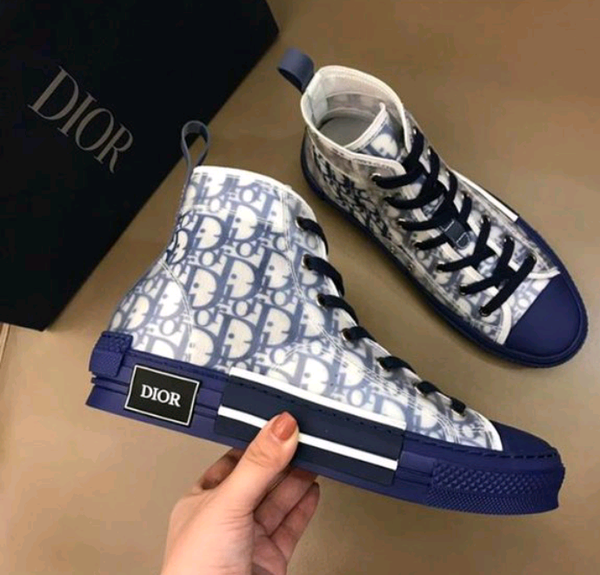 High Top Luxury High End Dior Sneakers
