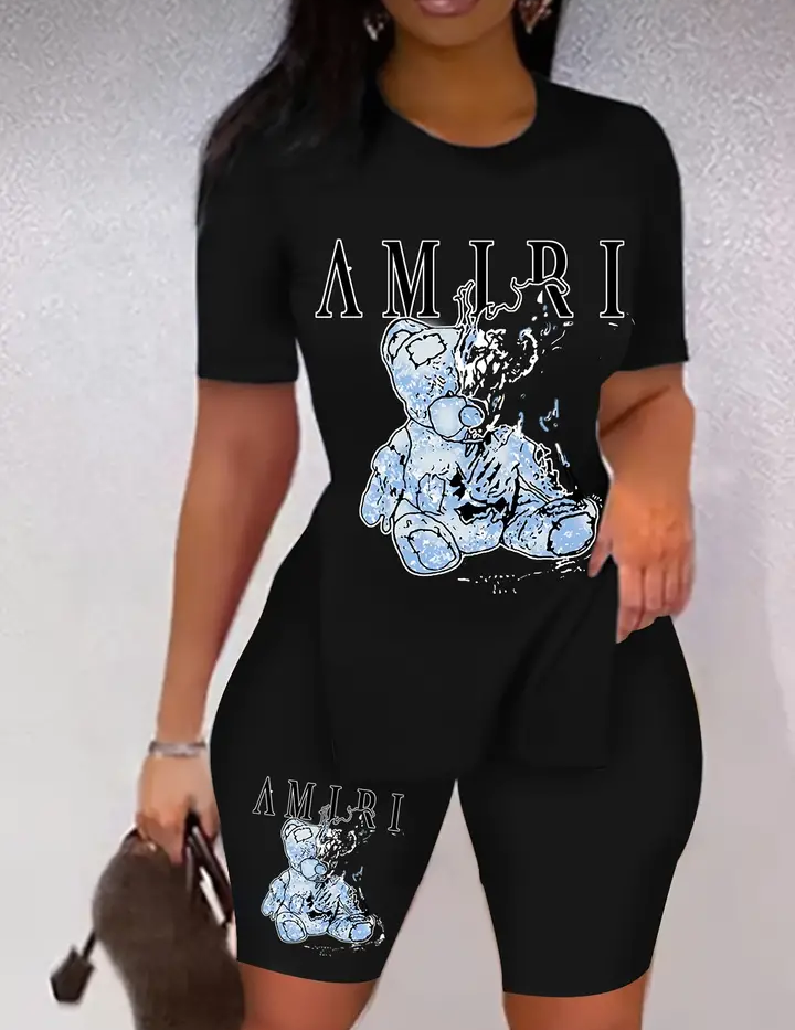 Amiri Sexy Women's Two Piece Set