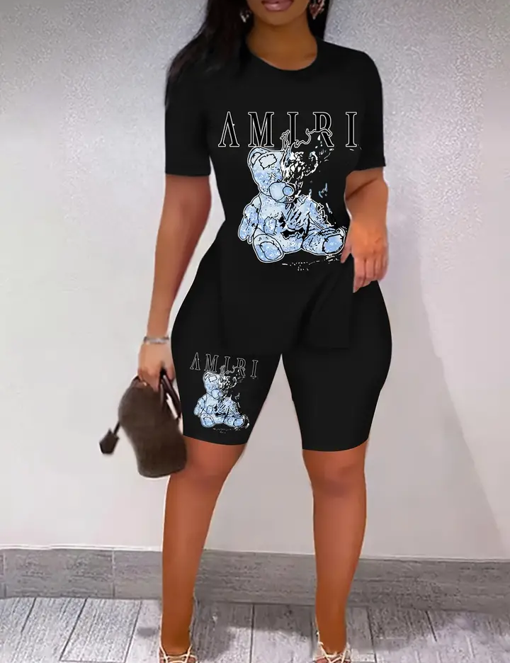 Amiri Sexy Women's Two Piece Set