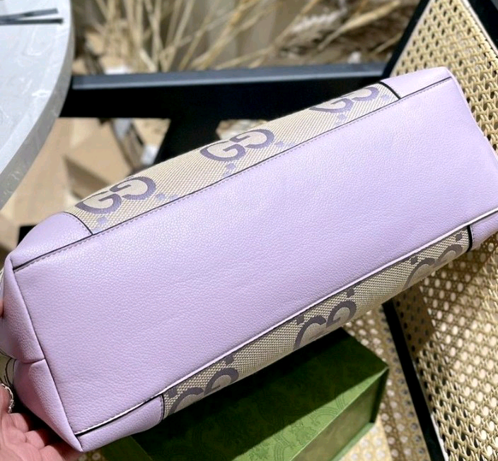 GUCCI Summer Beach Tote Large Logo Handbag