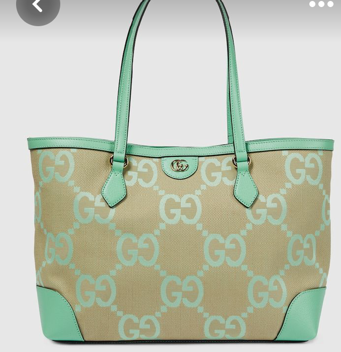 GUCCI Summer Beach Tote Large Logo Handbag