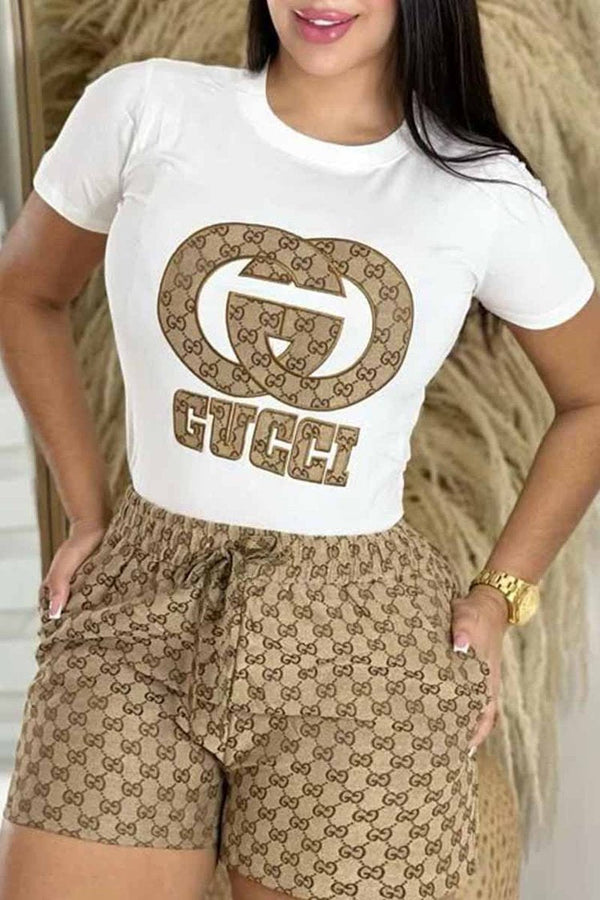 Summer Women's Gucci Short Set