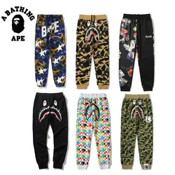 A Bathing Ape Men's Pants Fashion Street Camouflage Pants Women's Sports Pants - TimelessGear9