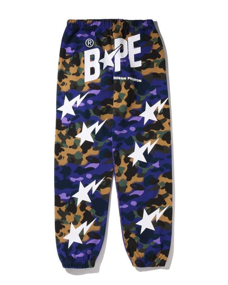 A Bathing Ape Men's Pants Fashion Street Camouflage Pants Women's Sports Pants - TimelessGear9