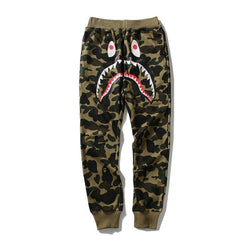 A Bathing Ape Men's Pants Fashion Street Camouflage Pants Women's Sports Pants - TimelessGear9