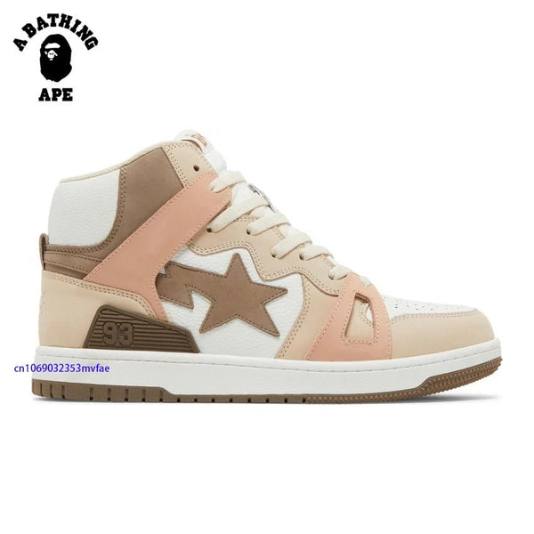 A BATHING APE Vibe Classic 93 High Top Durable Sports Sneakers Upper Outdoor STA Walking Shoes - TimelessGear9