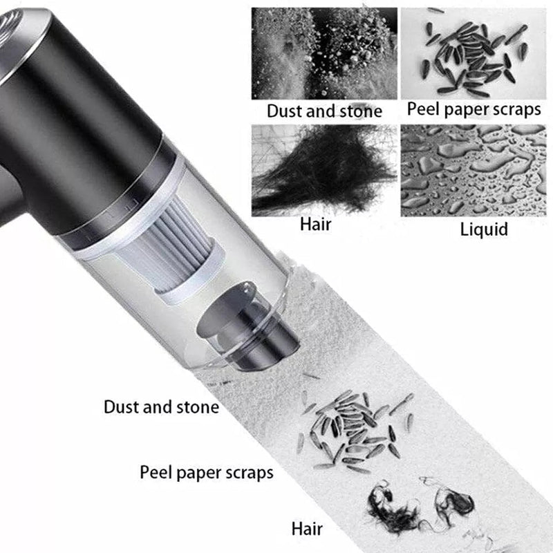 Amazing Deal Wireless Car Vacuum Cordless Handheld Auto Vac Home & Car (Stop Using Germ's Infested Vacuum In Public Places) - TimelessGear9
