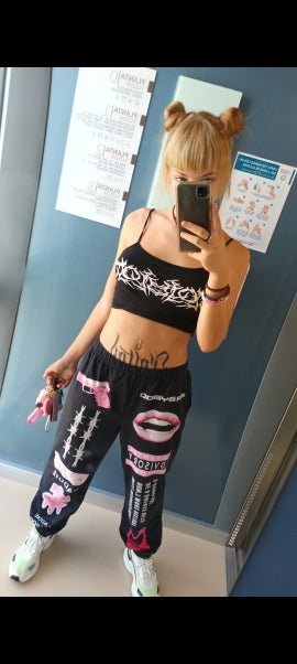 Bad Bunny Hip Hop Graphics Women's Jogger Trousers - TimelessGear9