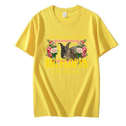 Big Floppa Floral Aesthetic T Shirt 100% Pure Cotton Floppa Big Floppa Meme Floppster New Rapper Big Floppa - TimelessGear9