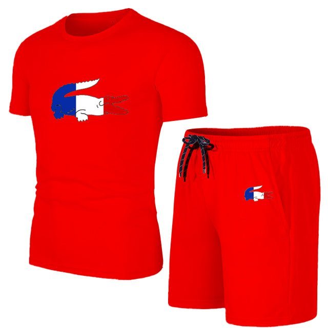 casual fashion cotton short sleeve sportswear - TimelessGear9