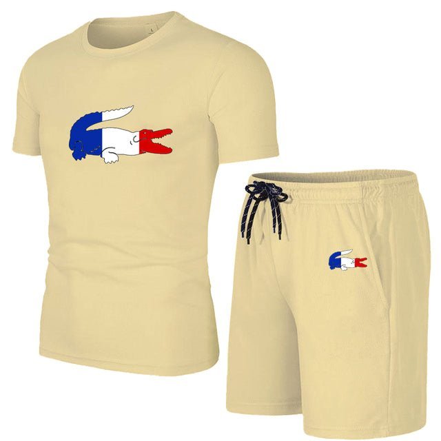 casual fashion cotton short sleeve sportswear - TimelessGear9