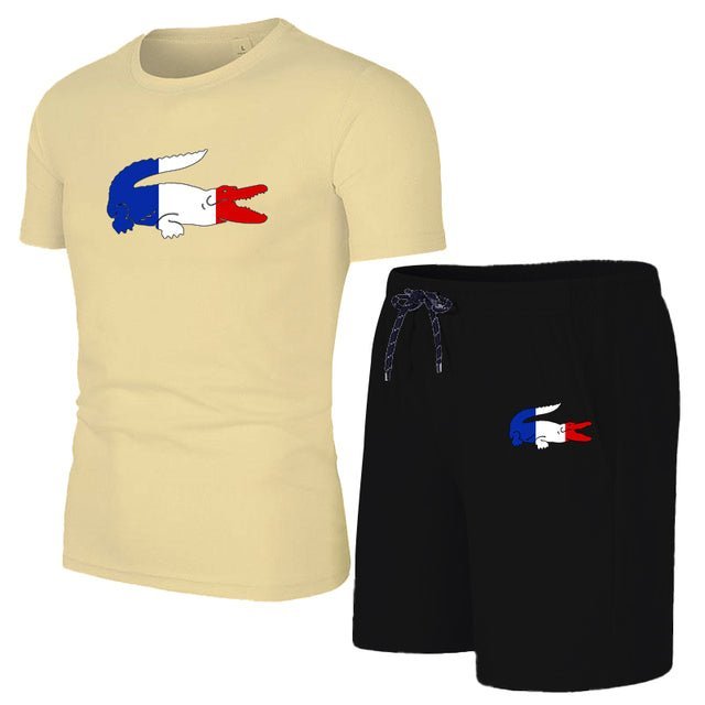 casual fashion cotton short sleeve sportswear - TimelessGear9
