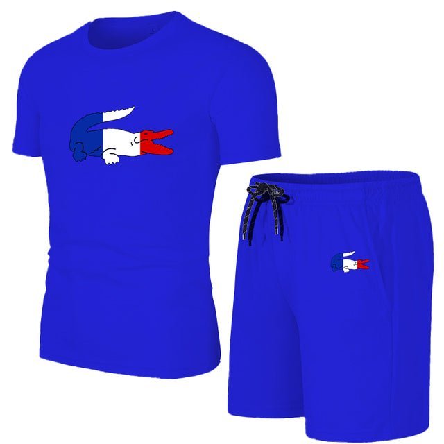 casual fashion cotton short sleeve sportswear - TimelessGear9