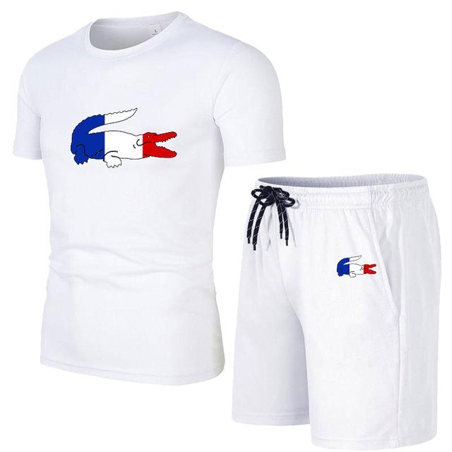 casual fashion cotton short sleeve sportswear - TimelessGear9