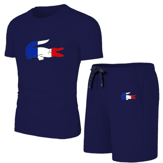casual fashion cotton short sleeve sportswear - TimelessGear9