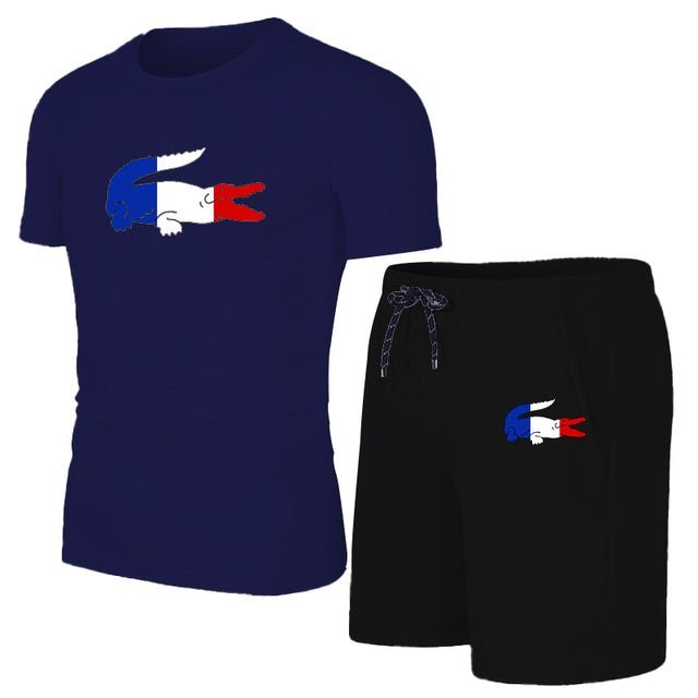 casual fashion cotton short sleeve sportswear - TimelessGear9