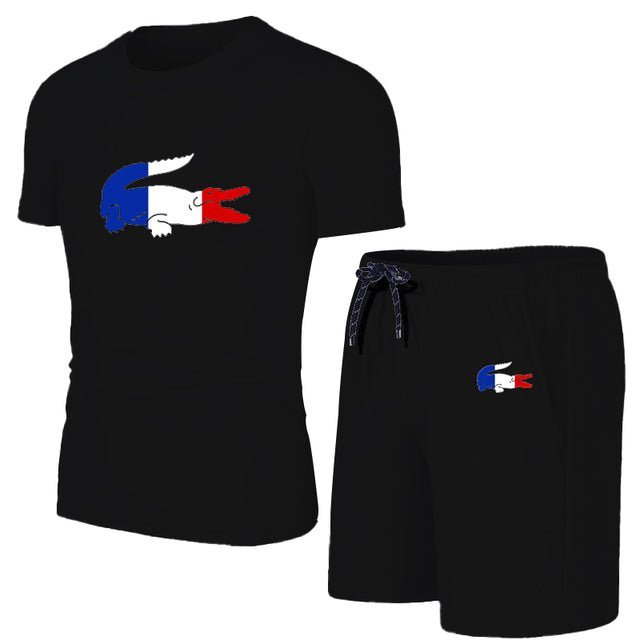 casual fashion cotton short sleeve sportswear - TimelessGear9