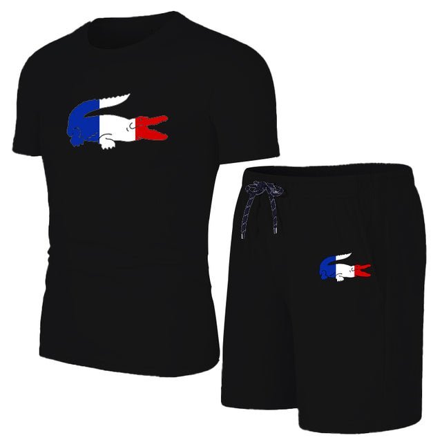 casual fashion cotton short sleeve sportswear - TimelessGear9