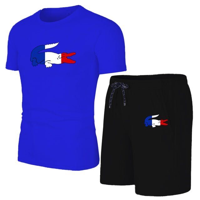 casual fashion cotton short sleeve sportswear - TimelessGear9