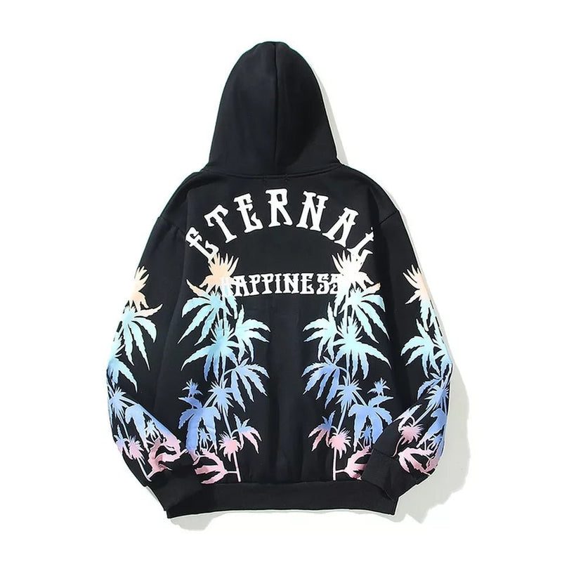Casual Palm Trees Hip Hop Street Hoodie Luxury Brand Logo - TimelessGear9