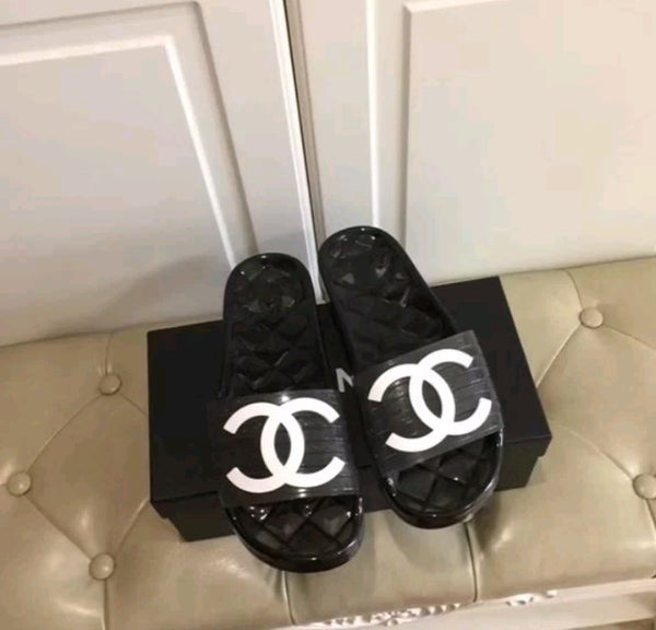 Chanel Luxury Brand Beach Slides - TimelessGear9