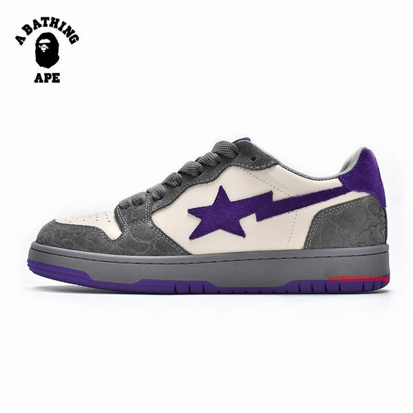 Cherry Apple Red Bapesta Air Force Retro - TimelessGear9