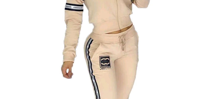 Classic Retro Chanel Stylish Logo Design Fashion Track Suit - TimelessGear9