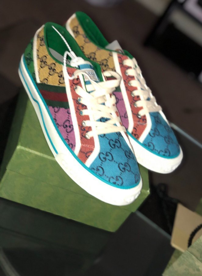 Classic Top Notch 1977 Gucci Soft Canvas Luxury Designer Sneakers - TimelessGear9
