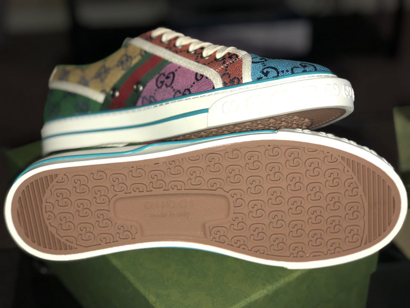 Classic Top Notch 1977 Gucci Soft Canvas Luxury Designer Sneakers - TimelessGear9