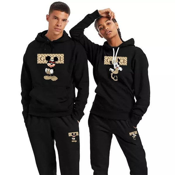 Couples Valentine's Matching Tracksuit Casual Street Fashion - TimelessGear9