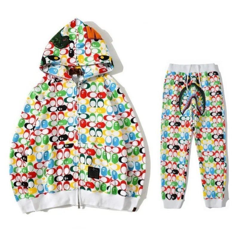 Customize Men's Street Hoodie And Sweatpants Set - TimelessGear9