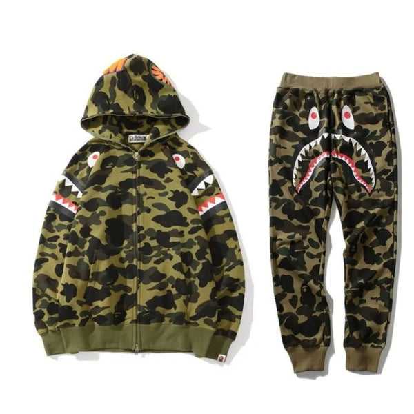 Customize Men's Street Hoodie And Sweatpants Set - TimelessGear9