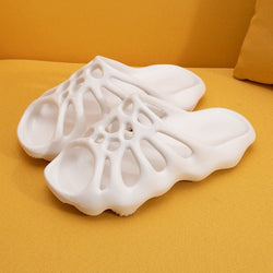 Cut-out Platform Slippers Women Men Fashion Beach Slides - TimelessGear9
