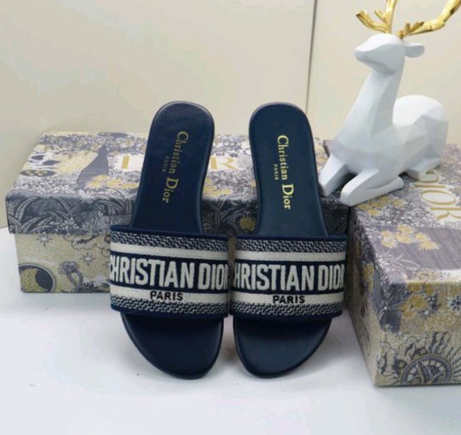 Dior Slides Unisex Summer Sophisticated Beach Sandals - TimelessGear9