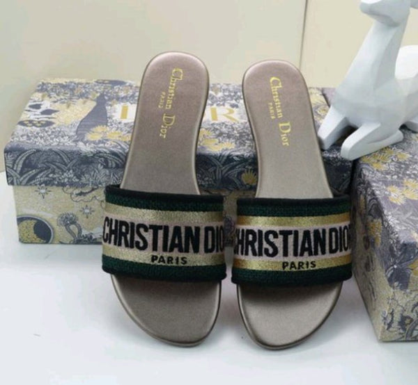 Dior Slides Unisex Summer Sophisticated Beach Sandals - TimelessGear9