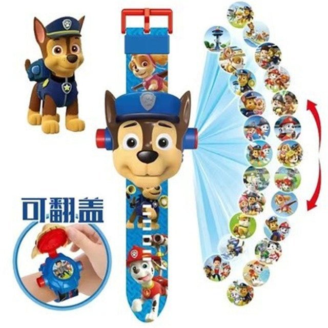 Disney SpiderMan Cartoon Child 3D Projection Watch Anime Superheroes Marvel Batman Iron Man Children Toy Digital Watches - TimelessGear9