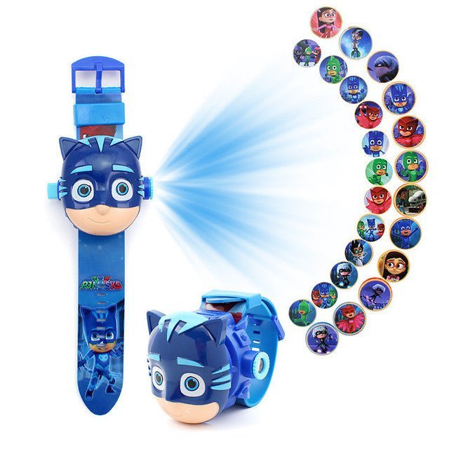 Disney SpiderMan Cartoon Child 3D Projection Watch Anime Superheroes Marvel Batman Iron Man Children Toy Digital Watches - TimelessGear9